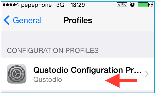 Qustodio profile